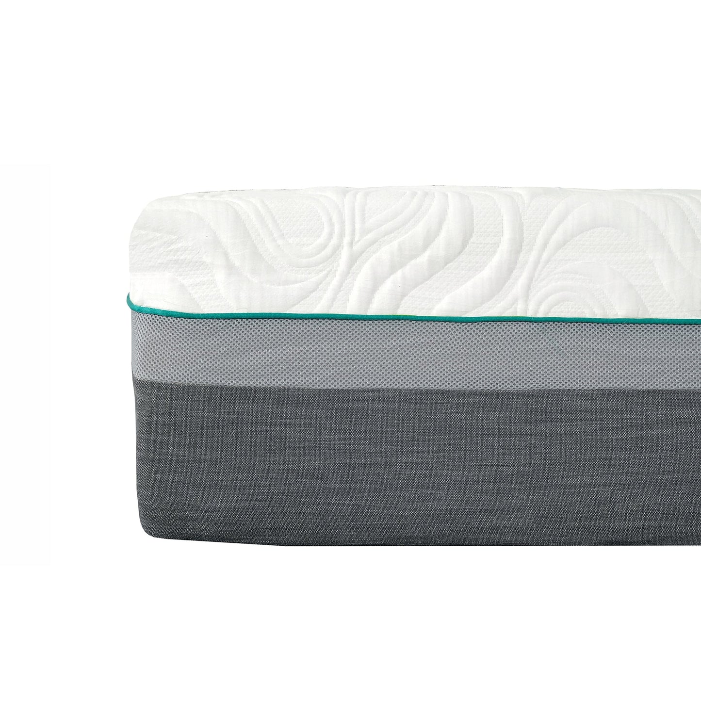 Hunter 14in Gel Foam Pocket Coil Hybrid Mattress Mattresses Sleepenvie