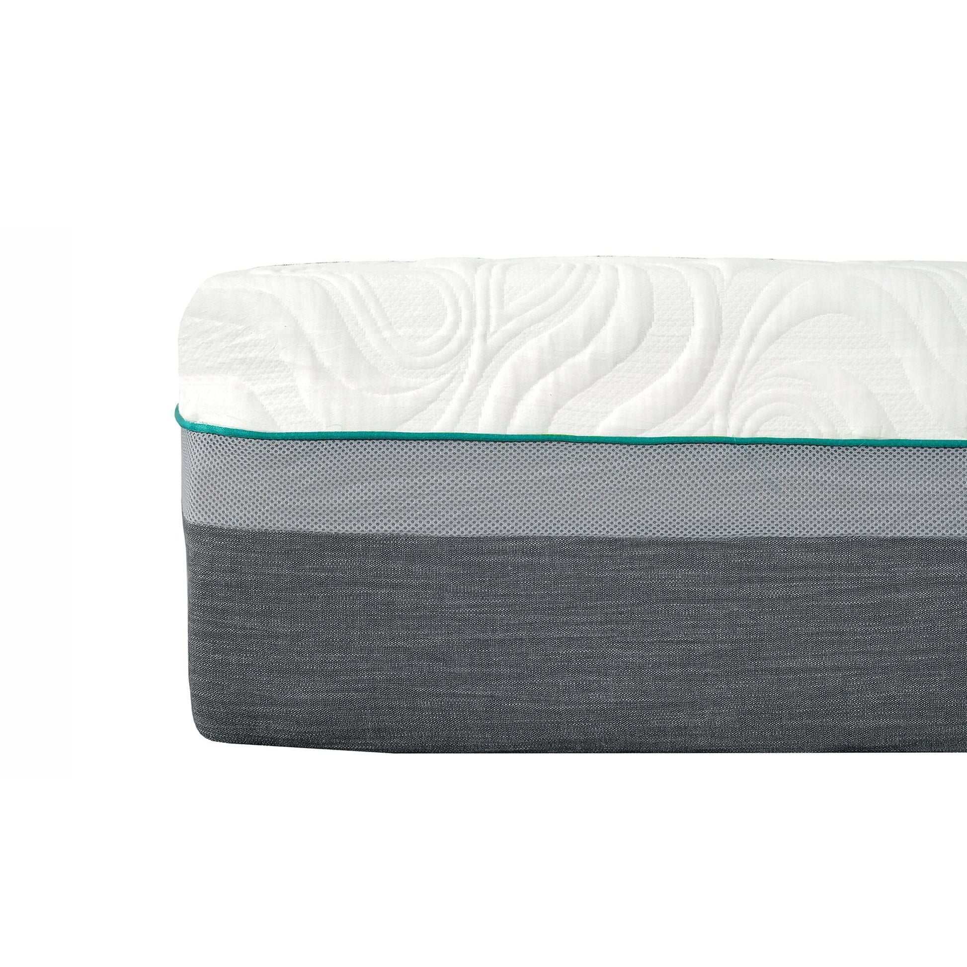 Hunter 14in Gel Foam Pocket Coil Hybrid Mattress Mattresses Sleepenvie 