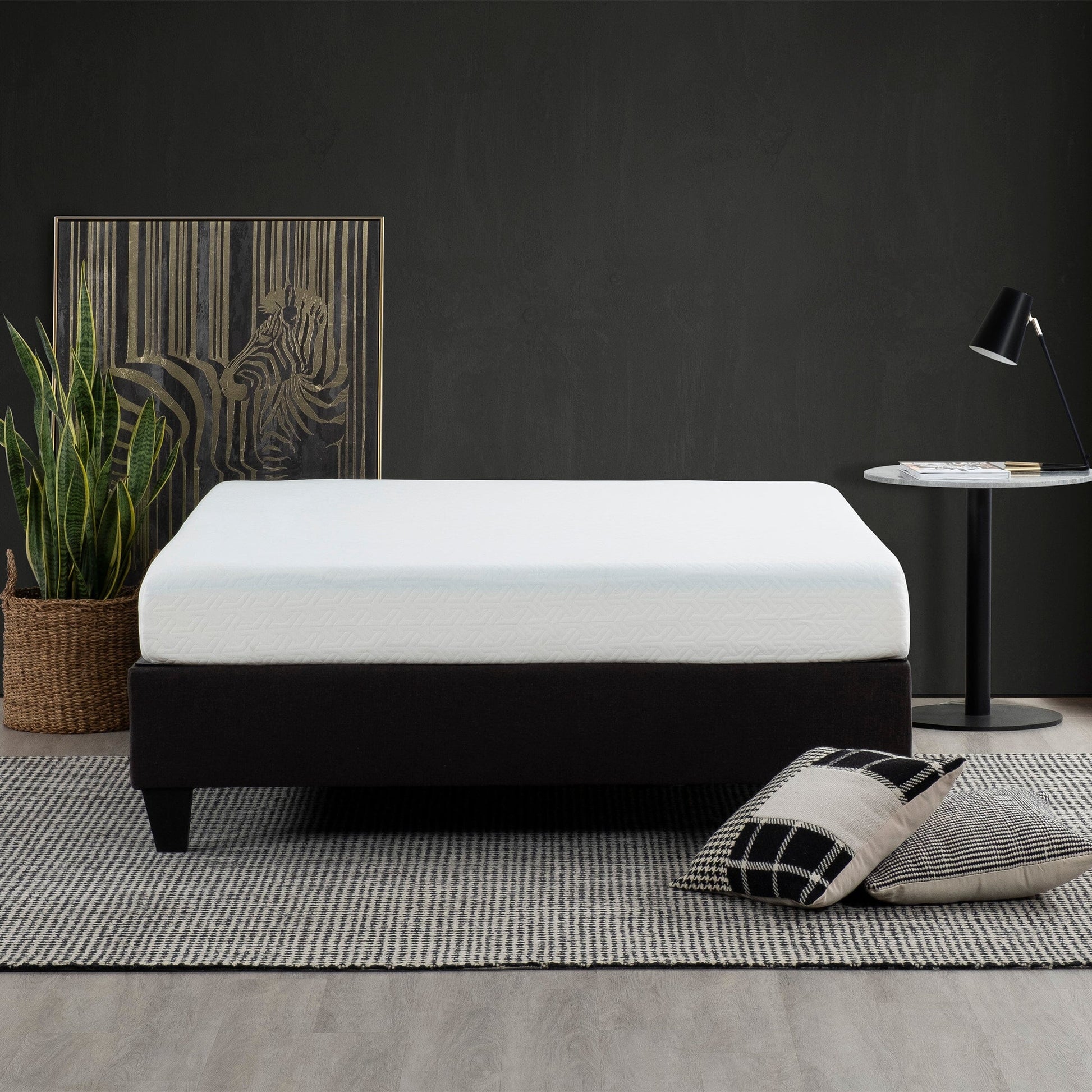 Rogan 8in Gel Memory Foam Mattress Mattresses Sleepenvie 